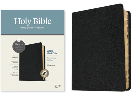 KJV Wide Margin Bible, Filament Enabled Edition, Black 9781496479204