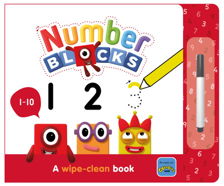 Numberblocks 1-10: A Wipe-Clean Book by  9781782269540