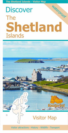 The Shetland Islands: Visitor Map by Footprint maps 9781871149920