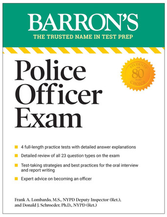 Police Officer Exam, Eleventh Edition by Donald J Schroeder 9781506287591