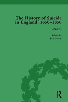The History of Suicide in England, 1650-1850, Part I Vol 2 by Kelly McGuire