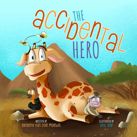 The Accidental Hero by Bryony van der Merwe 9781915495365
