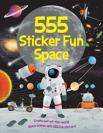 555 Sticker Fun Space Oakley Graham 9781835552674