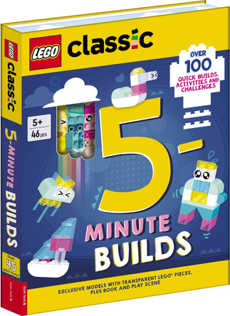 LEGO® Classic: 5-Minute Builds (with transparent bricks) LEGO® 9781837250851