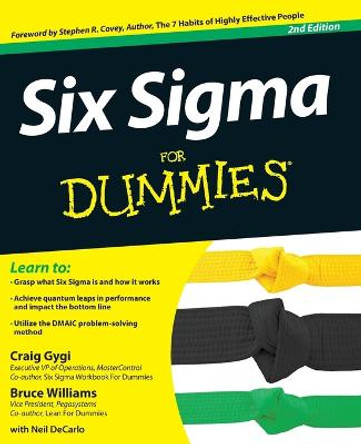 Six Sigma For Dummies by Craig Gygi
