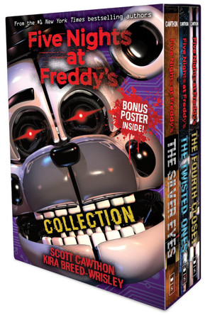 Five Nights at Freddy's 3-book boxed set by Scott Cawthon 9781338323023 [USED COPY]