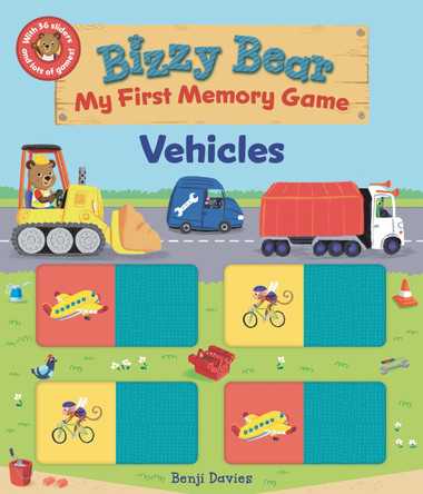 Bizzy Bear: My First Memory Game: Vehicles by Benji Davies 9781536232028
