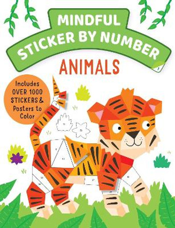 Mindful & Magical Sticker by Number: Animals: (Iseek) (Sticker Books for Kids, Activity Books for Kids, Mindful Books for Kids) by Insight Kids