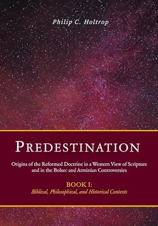 Predestination: Origins of the Reformed Doctrine in a Western View of Scripture and in the Bolsec and Arminian Controversies, Biblical, Philosophical and Historical Contexts by Philip C Holtrop 9781966196020
