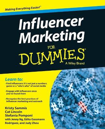 Influencer Marketing For Dummies by Kristy Sammis