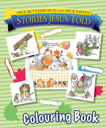 Stories Jesus Told Colouring Book by Nick Butterworth