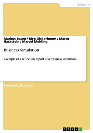 Business Simulation by Markus Baum 9783656200079