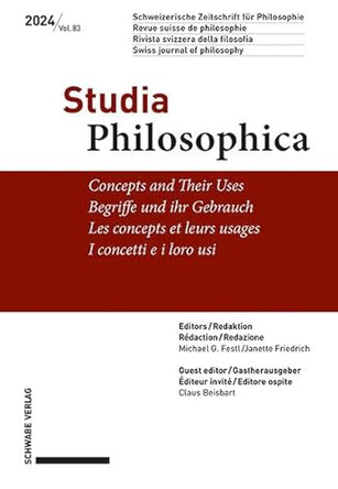 Concepts and Their Uses / Begriffe Und Ihr Gebrauch by Michael Festl 9783796551611