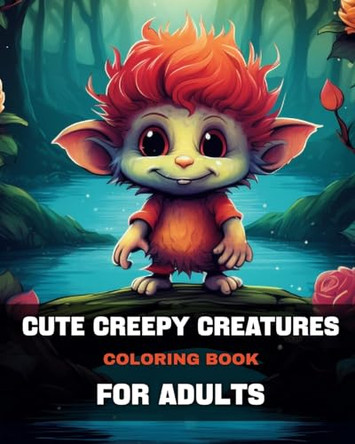Cute Creepy Creatures Coloring Book for Adults: Adorable Creepy Monsters Coloring Pages for Adults with Fantasy Creatures by Regina Peay 9798210793577