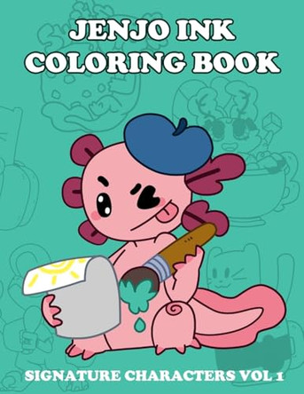 Jenjo Ink Coloring Book: Signature Characters by Jeanine-Jonee Keith 9798218446277