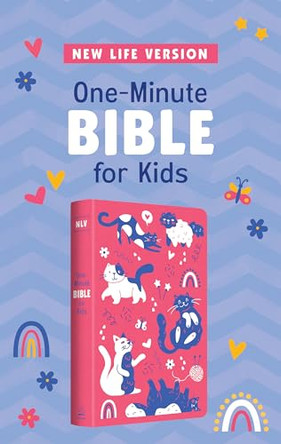 One-Minute Bible for Kids [Girls' Cover]: New Life Version by Compiled by Barbour Staff 9798891510197