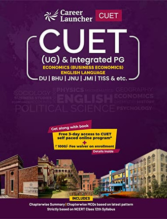 Cuet 2022: Economics and English Guide by Career Launcher 9789394168848
