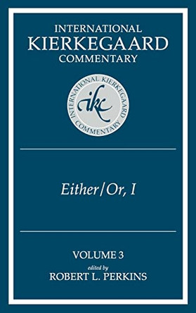 Either/Or, Part I by Robert L. Perkins 9780865544703