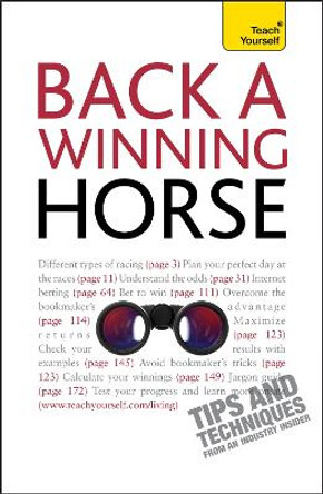 Back a Winning Horse: An introductory guide to betting on horse racing by Belinda Levez