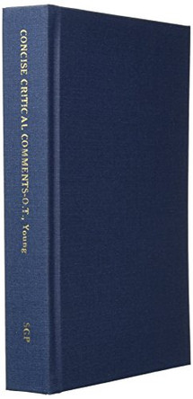 Concise Critical Comments on the Old Testament by Robert Young 9781589602601