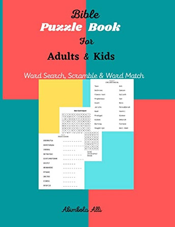 Bible Puzzle Book For Adult and Kids by Abimbola Alli 9781739945763