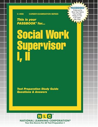 Social Work Supervisor I, II by Passbooks 9781799349082