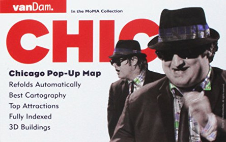 Chicago Pop-Up Map by Vandam by Stephan Van Dam 9781934395523