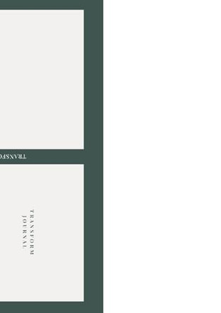 Transform Journal (Green) by Transformative Co. 9781836906544