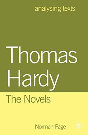 Thomas Hardy: The Novels by Professor Norman Page 9780333716175