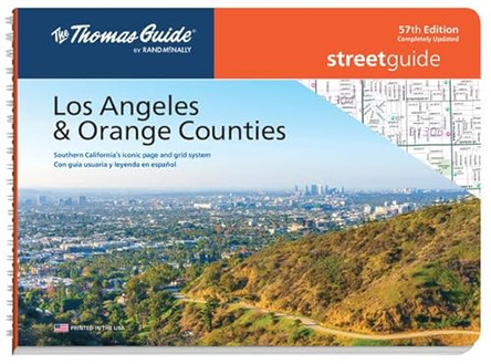57th Edition Thomas Guide Los Angeles/Orange County: Larn by Rand McNally 9780528029226