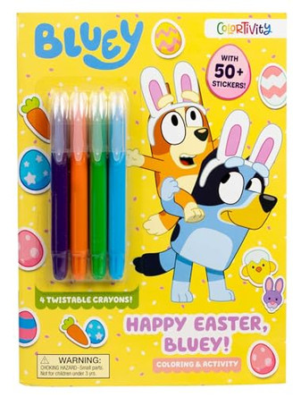 Bluey Colortivity: Happy Easter, Bluey! by Editors of Studio Fun International 9780794452698
