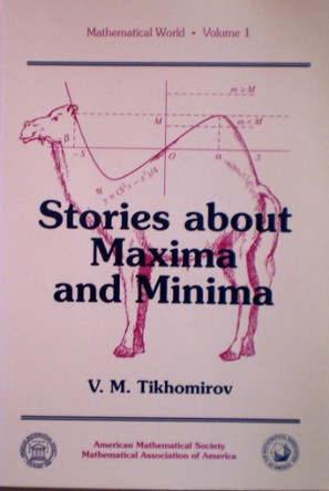 Stories About Maxima and Minima by V. M. Tikhomirov 9780821801659