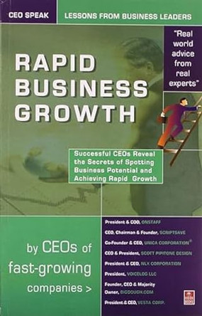 CEO Speak: Rapid Business Growth by  9788170946236