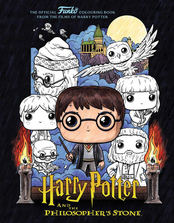 Funko Pop! Harry Potter Philosopher's Stone Colouring Book by Insight Editions 9798337400693