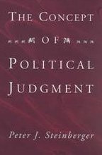 The Concept of Political Judgment by Peter J. Steinberger 9780226771915