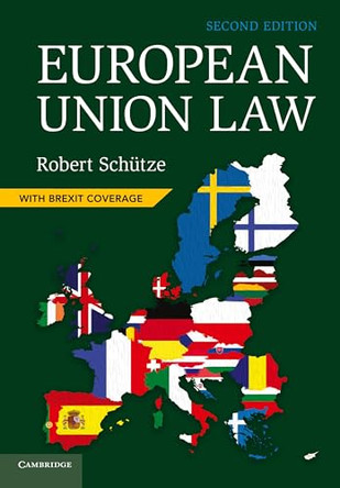 European Union Law by Robert Schutze 9781108455206