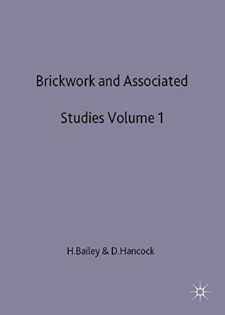 Brickwork 1 and Associated Studies by Harold Bailey 9780333519554