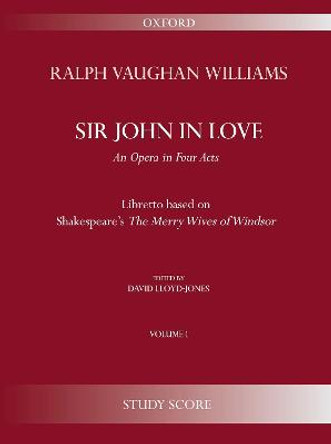 Sir John in Love: Second Edition by Ralph Vaughan Williams