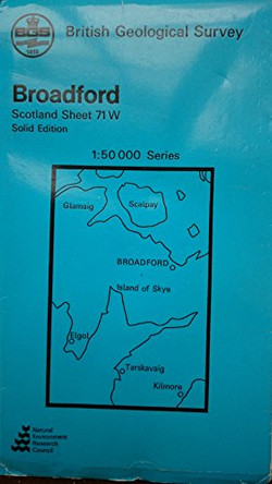 Broadford: Solid with Drift Geology Map by  9780751809596