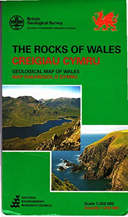 Rocks of Wales: Solid Geology Map - Map Daearegol O Gymru by  9780751829198