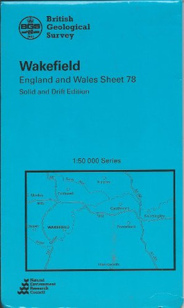 Wakefield: Solid and Drift Geology Map by  9780751832181