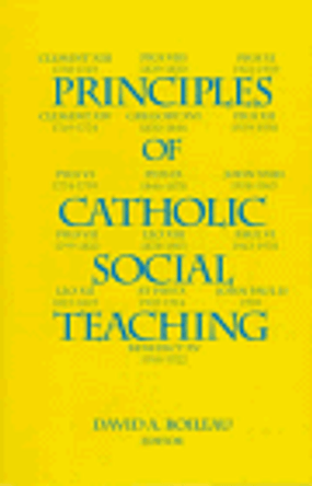 Principles of Catholic Social Teaching by David A. Boileau 9780874626384