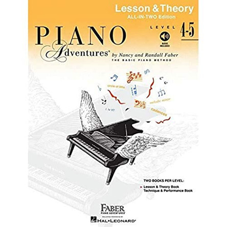 Piano Adventures: Level 4-5 Lesson & Theory Book - International Anglicised Edition by  9781616776916