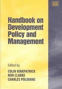 Handbook on Development Policy and Management by Colin Kirkpatrick 9781843764830
