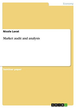 Market audit and analysis by Nicole Lorat 9783640438891