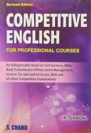 Competitive English for Professional Course by J. K. Gangal 9788121929349