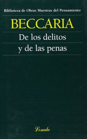 de Los Delitos y de Las Penas by Cesare Beccaria 9789500392150