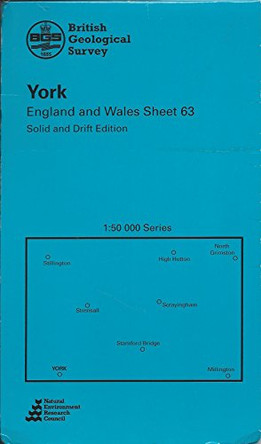 York: Solid and Drift Geology Map by  9780751804195