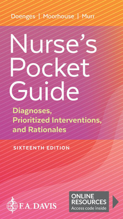 Nurse's Pocket Guide: Diagnoses, Prioritized Interventions, and Rationales by  9781719643078