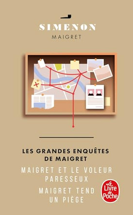 Grandes enquetes: Maigret tend un piege/Le voleur paresseux by Georges Simenon 9782253158431
